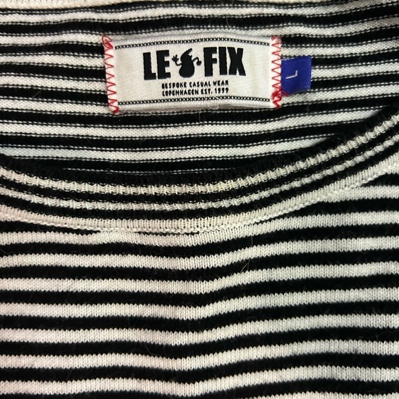 Le Fix Copenhagen- striped knit sweater - Picture 4 of 7